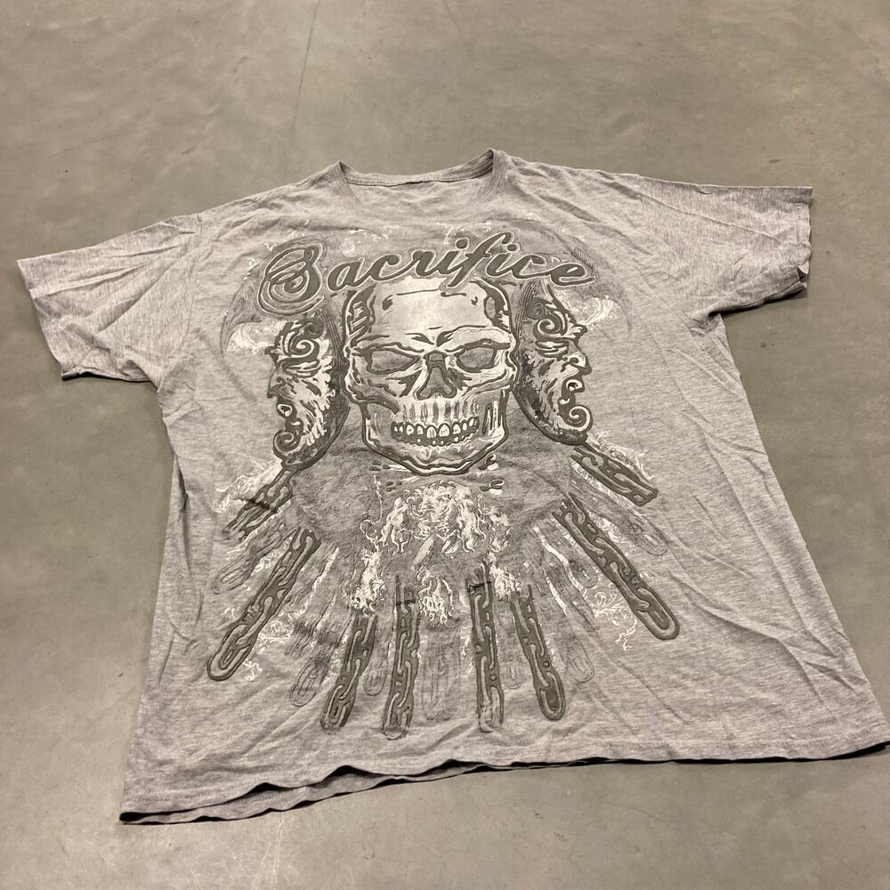 Y2K skull graphic T-Shirt